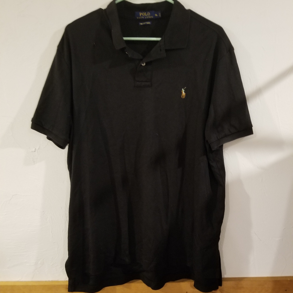 Lot 2 Polo Ralph Lauren Pima Soft Touch Polo Shirt